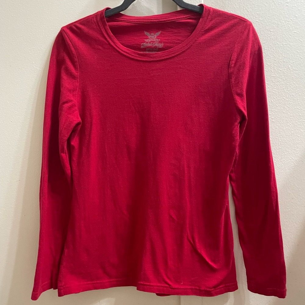 Faded Glory • red long sleeve • small (4-6)